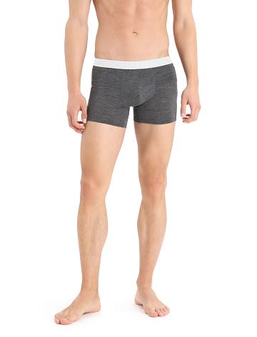 Pánské Spodní Prádlo Icebreaker Cool-Lite™ Merino Anatomica Boxers Taupe | CZ 1628MQZA